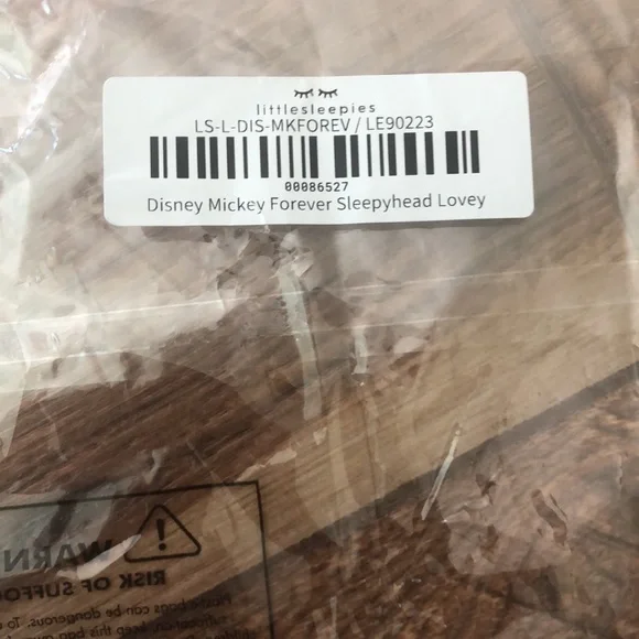 NWT Little Sleepies Mickey Mouse Sleepy - Picture 5 of 5